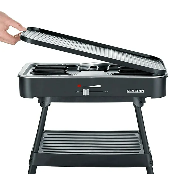 Severin Elektrogrill PG 8533 - 2,2 kW, Hauptgrillfläche: 49,5 x 24 cm
