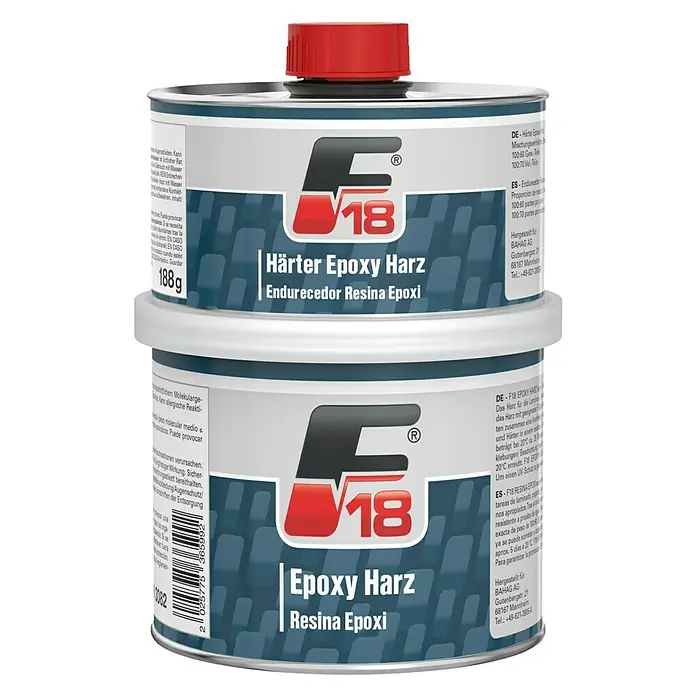 F18 Epoxidharz - 500 g, Transparent
