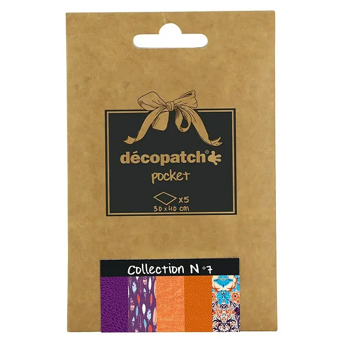 Décopatch Papel decorativo Pocket N7 - 40 x 30 cm, Papel