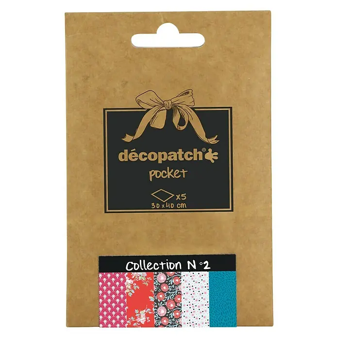 Décopatch Papel decorativo Pocket N2 - 40 x 30 cm, Papel