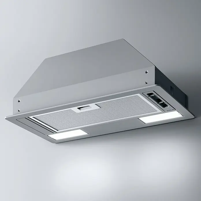 Turboair Campana integrable Lei - Ancho: 53,5 cm, Potencia de aire máx.: 224 m³/h, Acero inoxidable