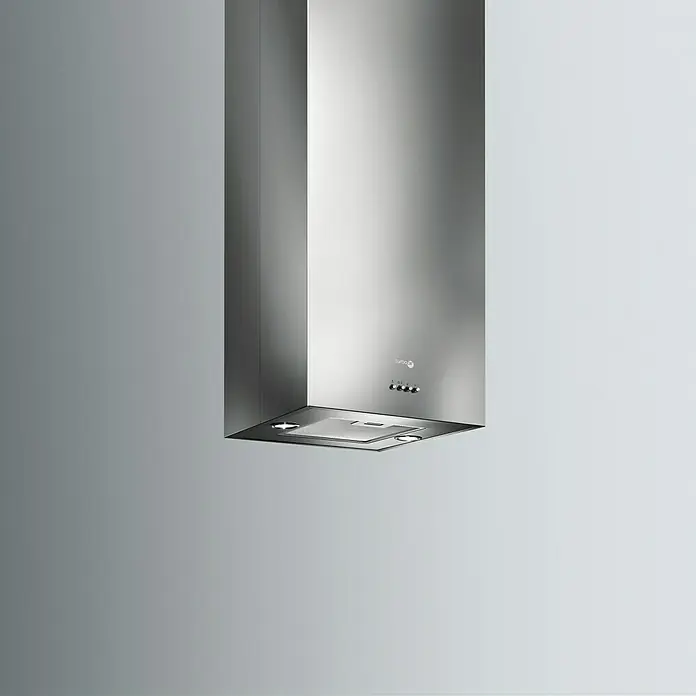 Turboair Campana para isla Opera - Ancho: 43 cm, Potencia de aire máx.: 647 m³/h, Acero inoxidable