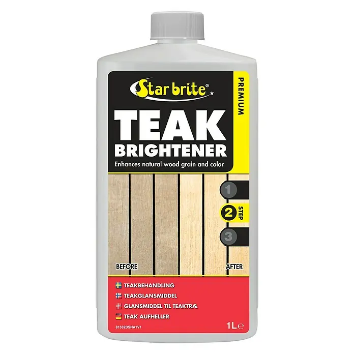 Star brite Teakreiniger Premium Step 2 - 1 l - Vorderansicht