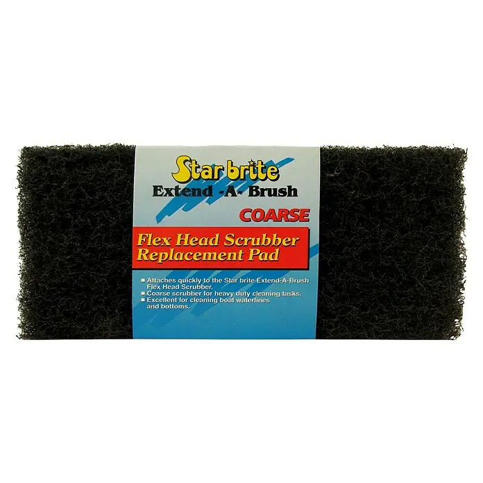 Star brite Handschrubber-Pad - L x B x H: 15 x 9 x 2,5 cm, Grob - Vorderansicht