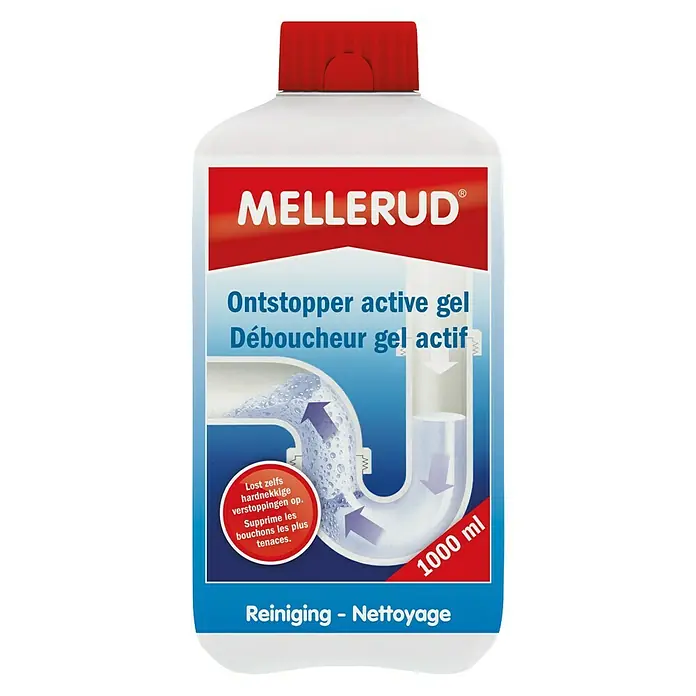 Mellerud Leidingreiniger - 1 l, Fles met kindveilige sluiting