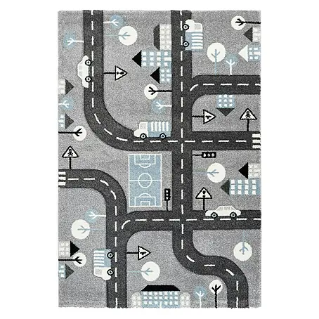 Kayoom  Kurzflorteppich Straßenverkehr