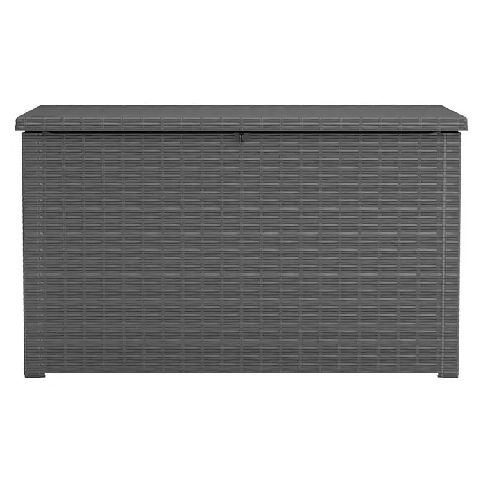 Keter Vrtna kutija za pohranu - D x Š x V: 146 x 86 x 82 cm, Plastika, Antracit - Pogled sprijeda