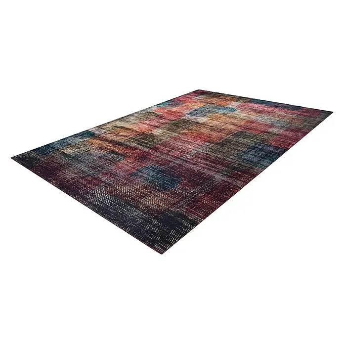 Kayoom Flachgewebeteppich Galaxy I - Multi, 180 x 120 cm, 100 % Polyester - Rechte Seitenansicht