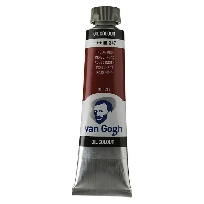 Talens Van Gogh Pintura al óleo - Rojo indio, 40 ml, Tubo