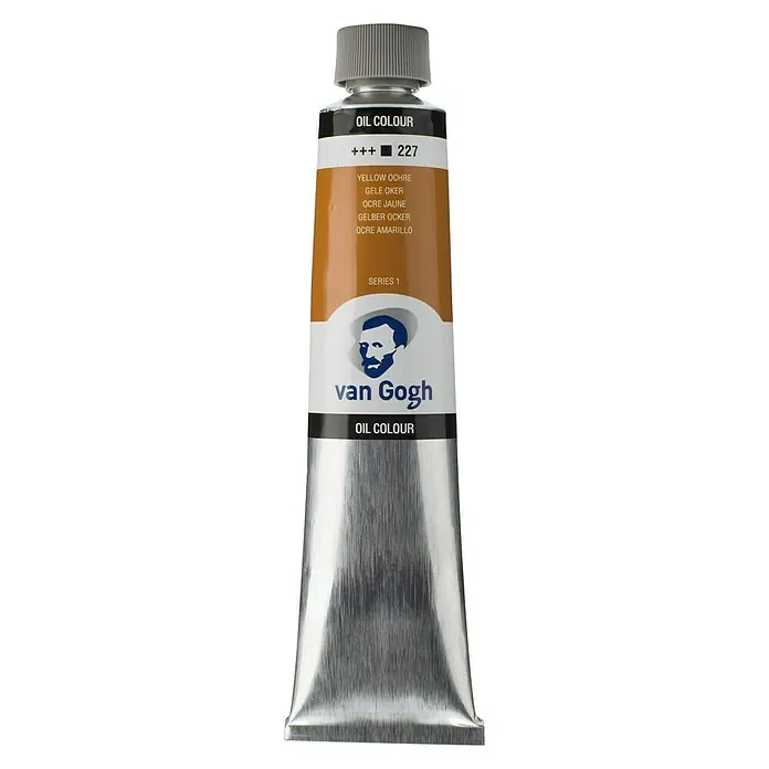 Talens Van Gogh Pintura al óleo - Ocre Amarillo, 200 ml, Tubo