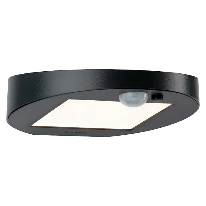 Paulmann Ryse Solarna vanjska zidna LED svjetiljka - Senzor pokreta, 1,2 W, Materijal: Plastika, Topla bijela, Antracit