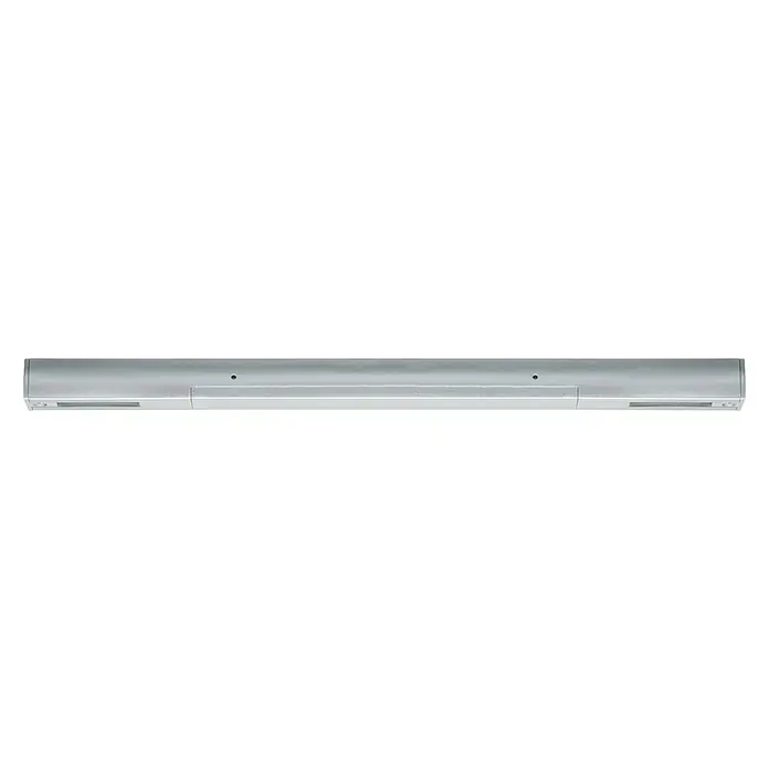 Paulmann URail Mittel-Einspeisung - L x B x H: 304 x 18 x 18 mm, Chrom matt - Vorderansicht