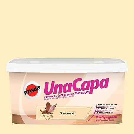 Titanlux Una Capa Pintura para paredes