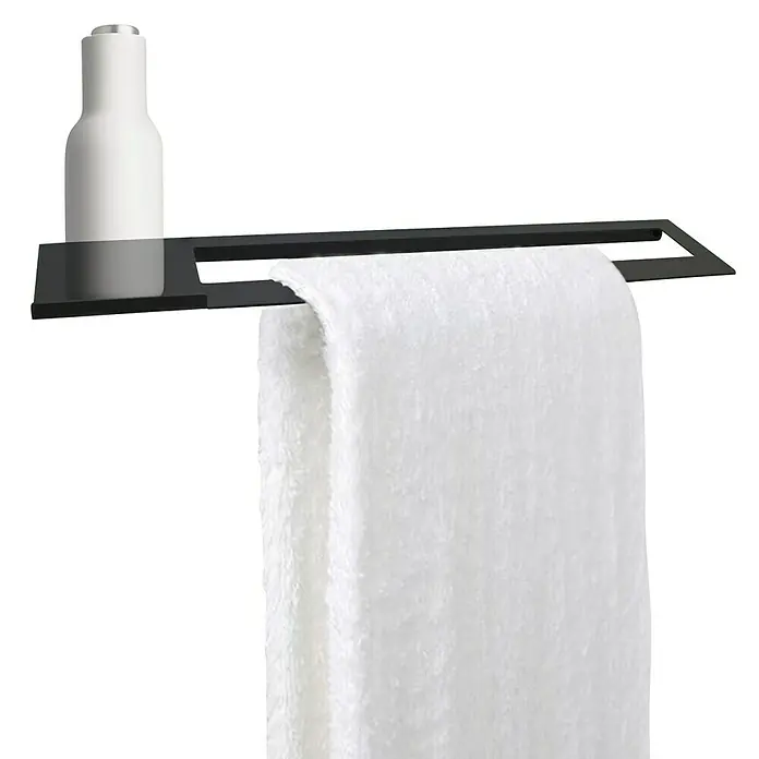 CM Baños Nina Toallero con bandeja - Ancho: 50 cm, Mate