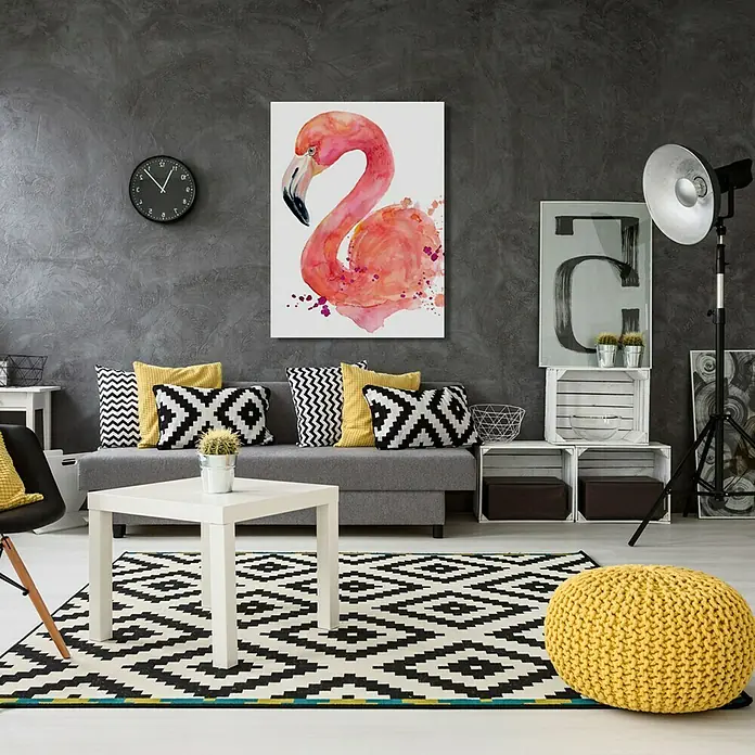 Póster Flamenco - Animales, An x Al: 100 x 140 cm