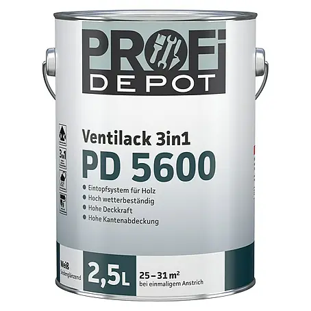 Profi Depot PD Venti-Weißlack 3in1 PD 5600