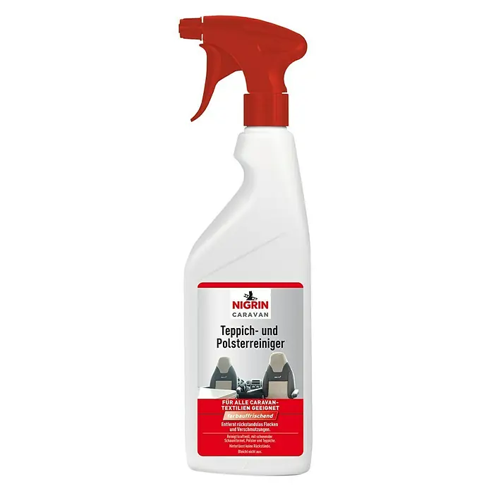 Nigrin Caravan Polsterreiniger - 750 ml, Geeignet für: Autositze - Vorderansicht