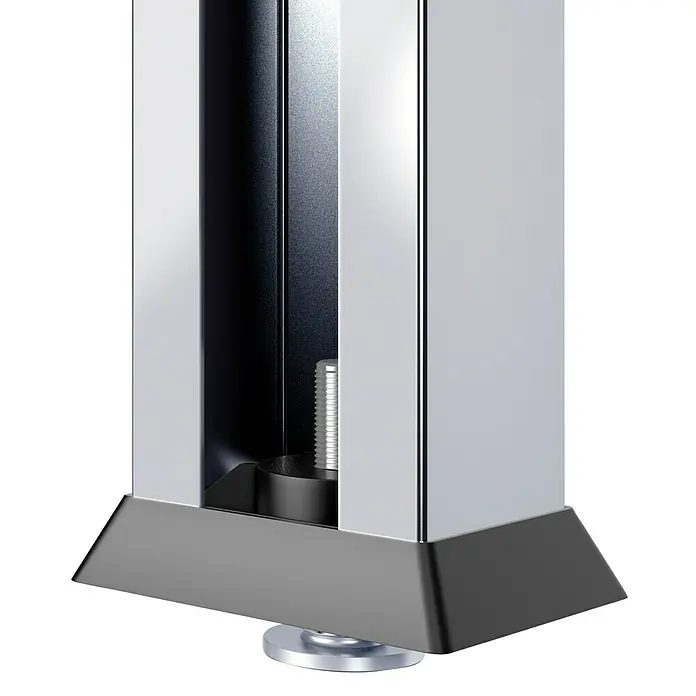 Fußkappe Vario technic - L x B x H: 28 x 42 x 5 mm, 2 Stk.