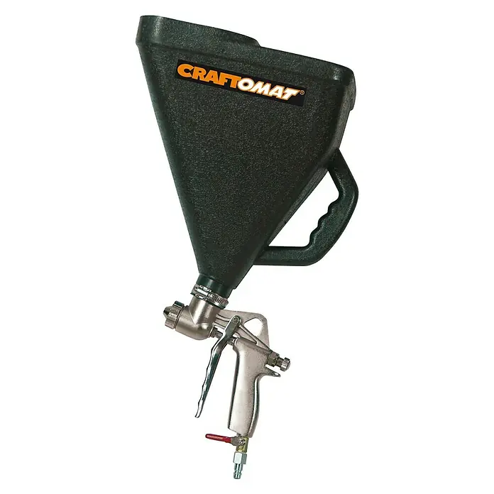 Craftomat Farbspritzpistole - Betriebsdruck: 6 bar - 9 bar, Luftverbrauch: 290 l/min
