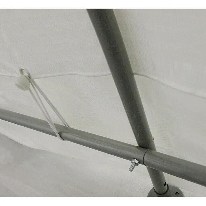 ShelterLogic Folien-Gewächshaus - 240 x 180 x 200 cm, Aluminium - Detailaufnahme