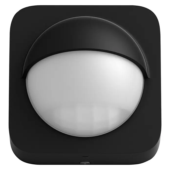 Philips Hue Sensor de movimiento - Negro, Alcance: 12 m, Funciona con pilas, 7,5 x 17,6 x 16,5 cm - Vista frontal