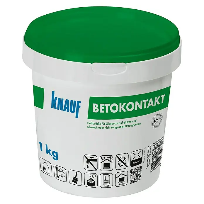Knauf Betonkontakt - 1 kg, Lösemittelfrei - Vorderansicht