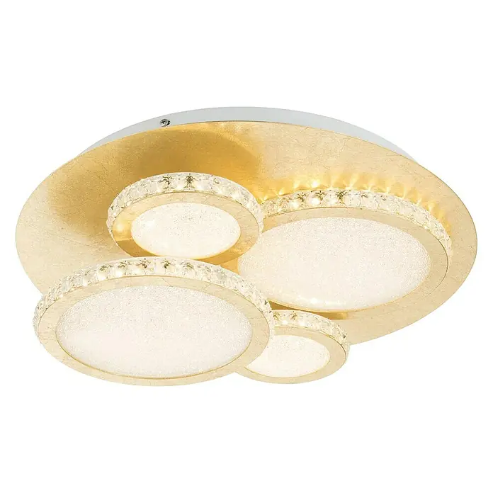 Globo LED-Deckenleuchte rund Tilo - 36 W, Ø x H: 450 mm x 14 cm, Warmweiß - Ansicht von unten