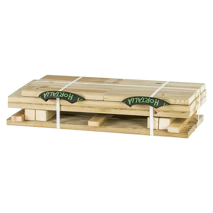 Macetero para plantas Ghio Kd - L x An x Al: 70 x 30 x 30 cm, Natural
