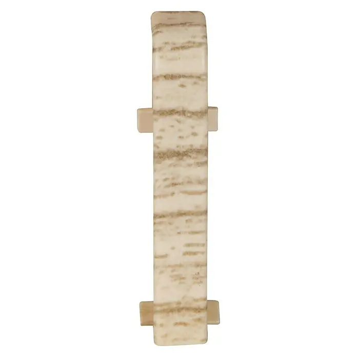 Egger Übergangskappe - Eiche Hell, 2 Stk., Passend für: Egger Sockelleisten 17 x 60 mm - Vorderansicht