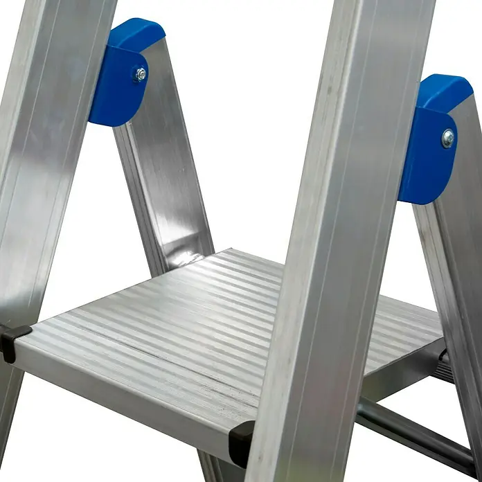 Krause Stojeće ljestve Krause - 6 stepenica, Radna visina: 3,4 m, Aluminij - Detaljan prikaz