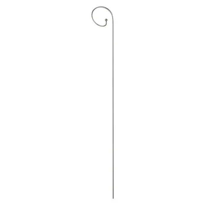 Windhager Pflanzstab - Länge: 90 cm, Silber, Gebogen