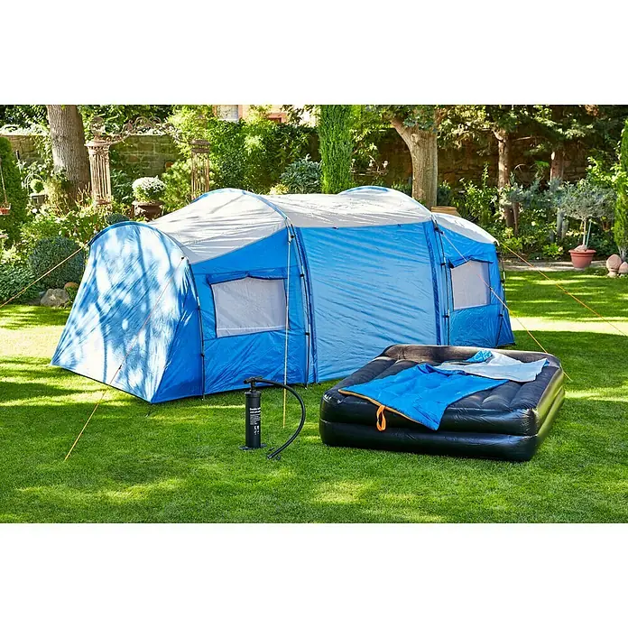 Krevet na napuhavanje Blue Horizon Double - D x Š x V: 191 x 137 x 22 cm, Ispusni ventil