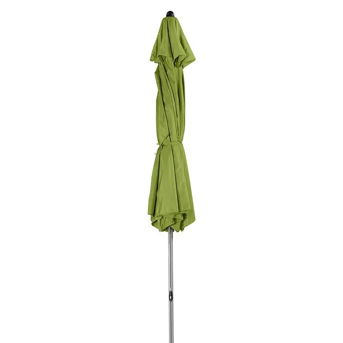 Doppler Sonnenschirm Active Teleskop - Fresh Green, Durchmesser: 333 cm - Vorderansicht
