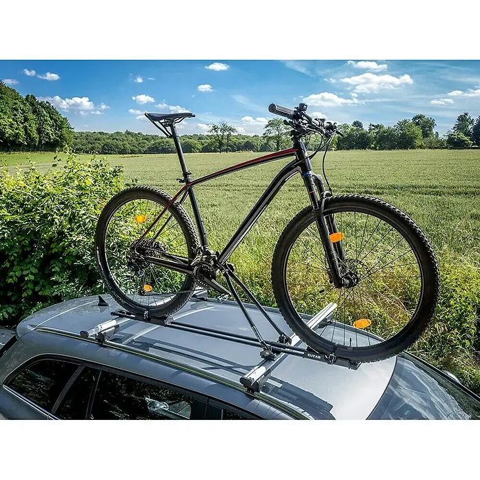 Eufab Fahrradträgeraufsatz Super Bike - Geeignet für: 1 Fahrrad, Traglast: 15 kg - Anwendungsbeispiel
