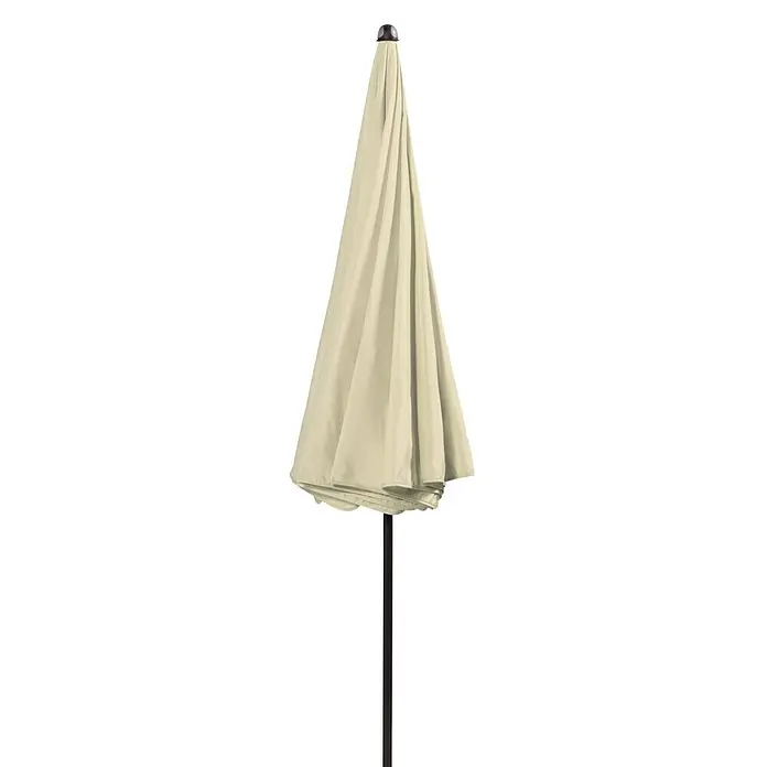 Doppler Sunline Sonnenschirm Neo - Natur, Ø x H: 200 x 240 cm - Vorderansicht