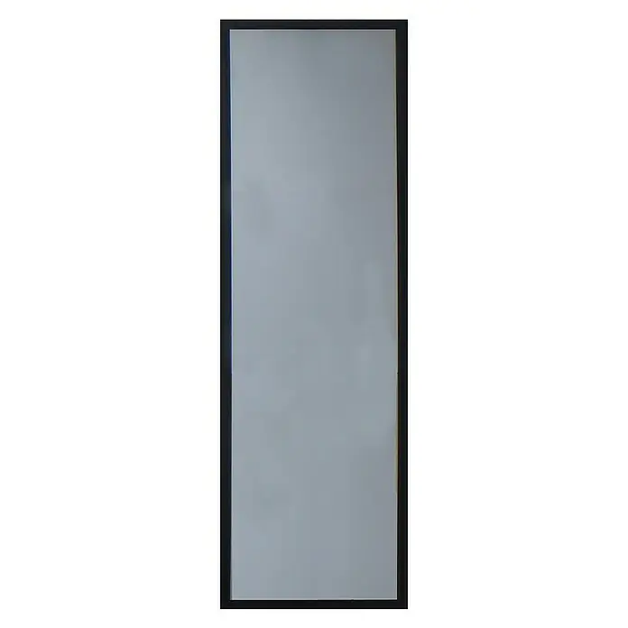 Spiegel Standard - 33 x 123 cm, Schwarz - Vorderansicht