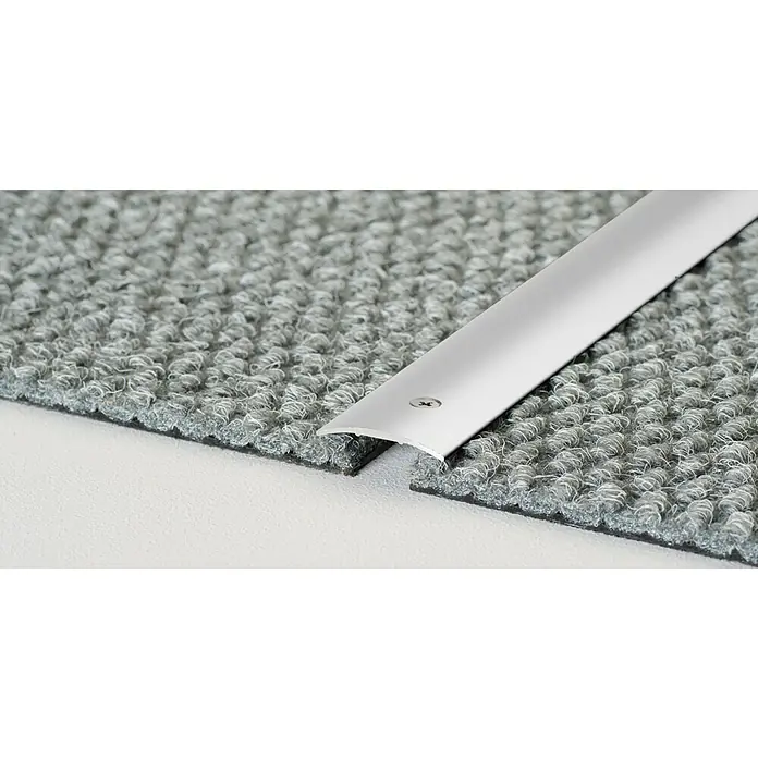 LOGOCLIC Übergangsprofil 130 - Silber, 2,7 m x 30 mm x 3,9 mm, Montageart: Schrauben - Detailaufnahme