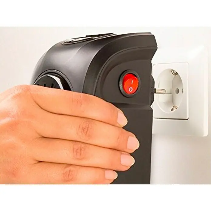 Calefactor cerámico portátil Handy Heater - 500 W, Negro, L x An x Al: 15,6 x 10,4 x 18 cm