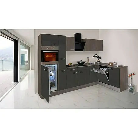 Respekta  Winkelküche KBL310EYGOE