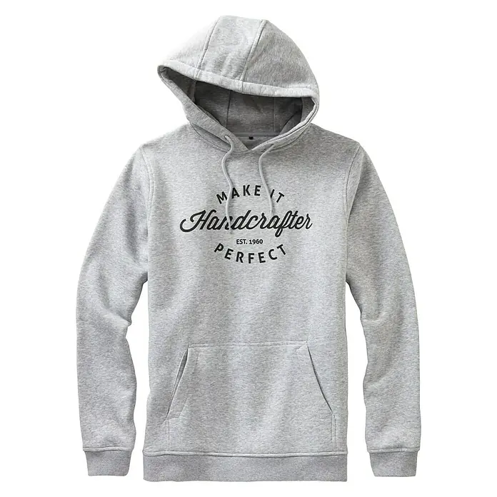Kapuzenpullover Handcrafter - XXL, Grau