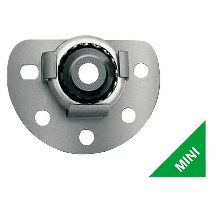 Schellenberg Wandlager Mini - 80 x 60 x 18 mm, Durchmesser Achtkantwelle: 40 mm