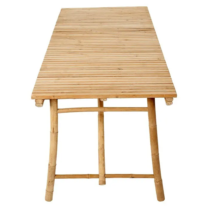 Mesa de jardín Kendari - L x An: 160 x 80 cm, Natural