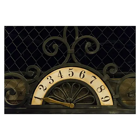 Cuadro de vidrio Glassart Ascensor antiguo
