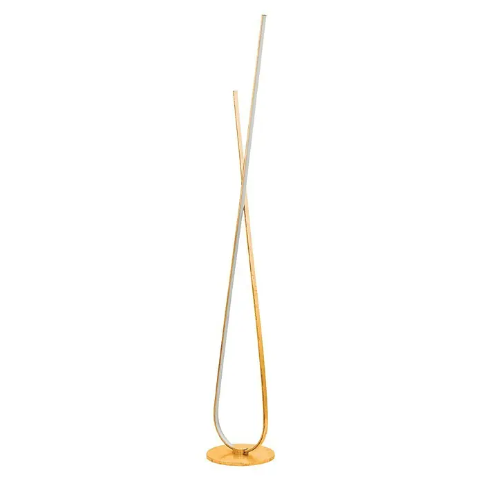 Eglo Miraflores Lámpara de pie LED - 25 W, Altura: 141 cm, Oro, Blanco cálido