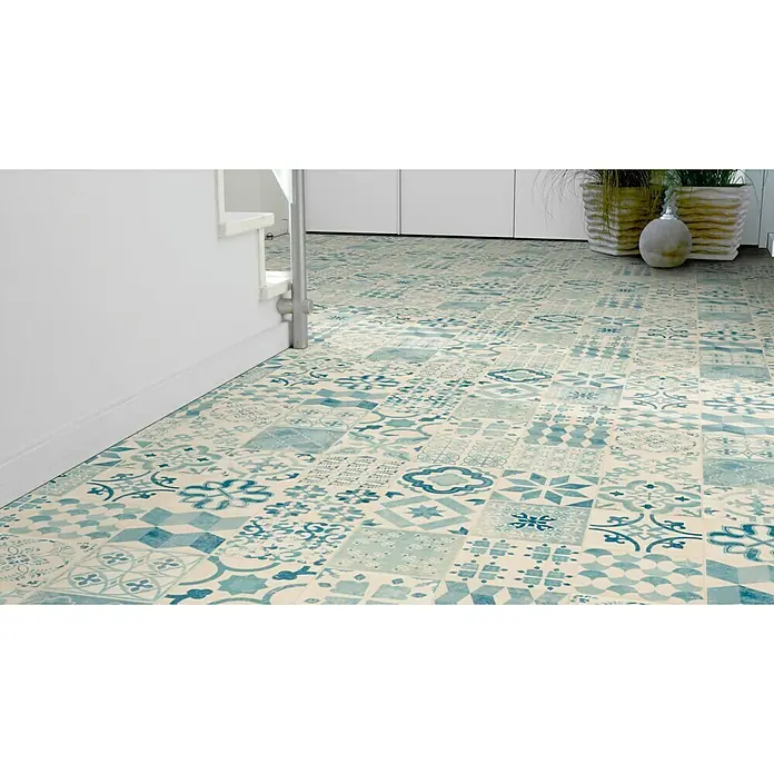 Tarkett Suelo vinílico a metros Exclusive Almeria Blue - Ancho: 2 m