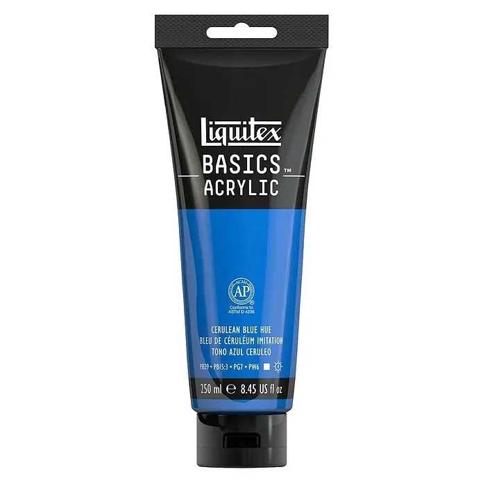 Liquitex Basics Akrilna boja - Boja: Tamnoplave boje, 250 ml, Tuba - Pogled sprijeda