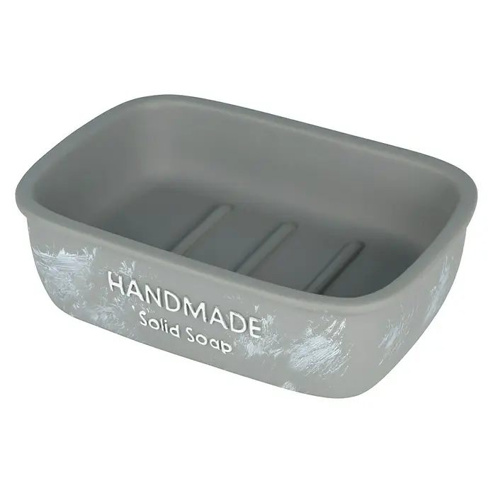 Venus Bath Seifenschale - Polyresin, Weiß/Grau