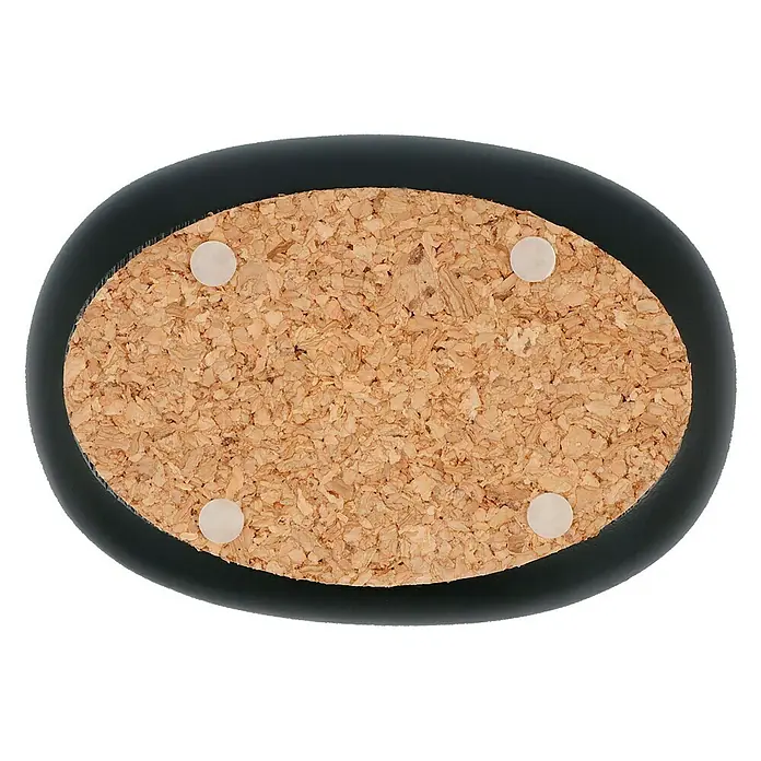 Venus Ivo Seifenschale - Polyresin, Schwarz