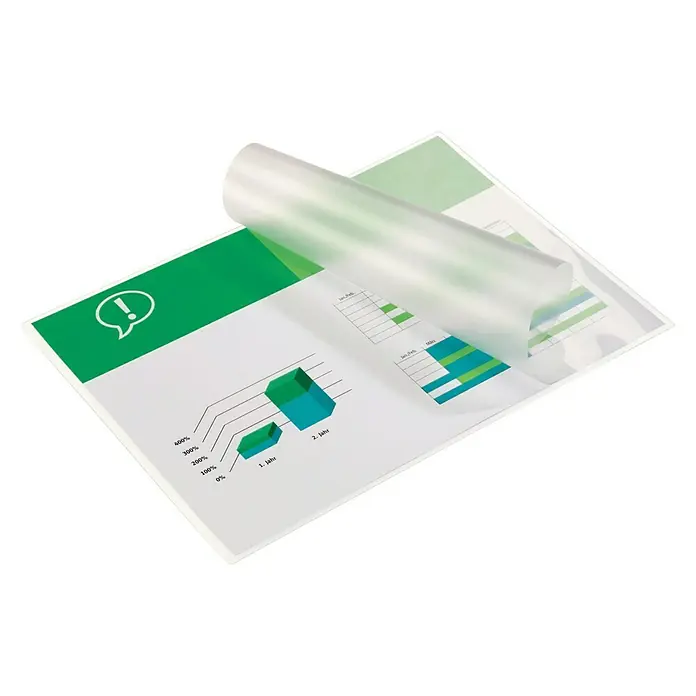 Laminiertasche - B x H: 216 x 303 mm, 25 Stk. - Vorderansicht