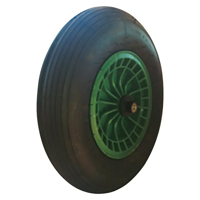 Altrad Rueda para carretilla de obra neumática CR400 - Diámetro: 40 cm, Perfil ranurado